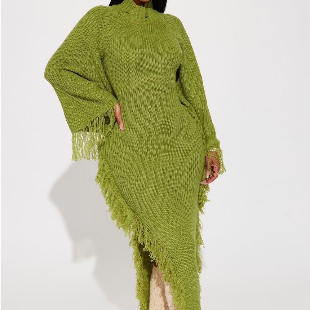 Fashion Nova Venae Sweater Maxi Dress